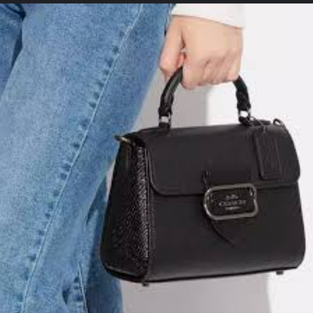 💫Coach Morgan Top Handle Satchel Bag - Picture 5 of 13